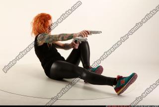 Zora Dual Pistols Pose 1